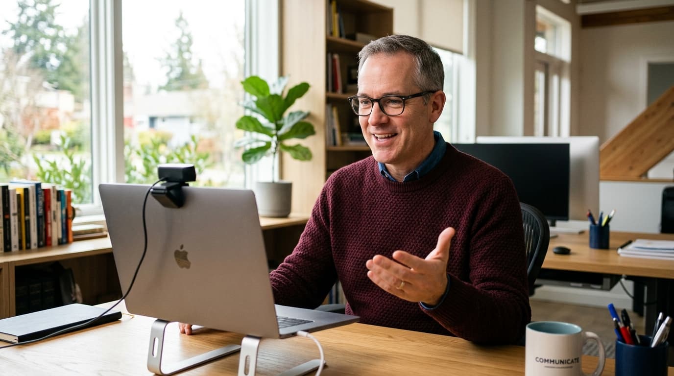 Personalized video outreach recording for John